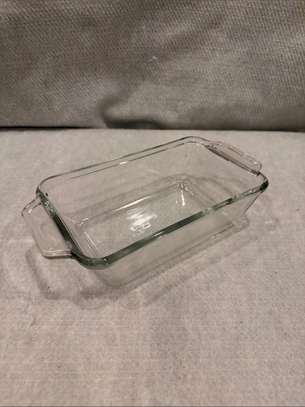 Anchor Hocking Clear Glass Large Loaf Pan with Side Handles